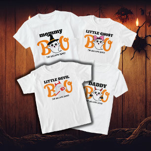 T-shirt Halloween Little Devil Boo Famille Boo Corresponda