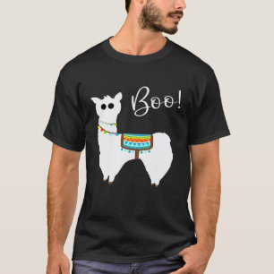 T-shirt Halloween Llama Llama boo tee