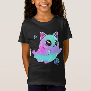 T-Shirt Halloween lunatique pour elle : mignon fantôme
