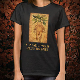 T-shirt Halloween Mandrake Root Witchy