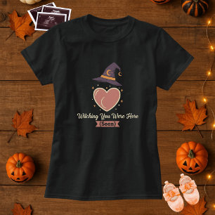 T-shirt Halloween Maternity Witness Vous Étiez Ici Bientôt
