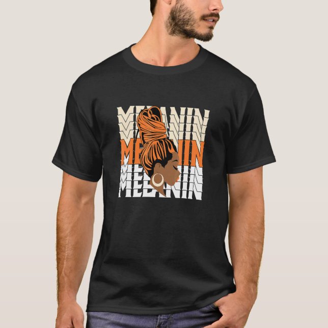 T-shirt Halloween Melanin Queen fille Og Coconut Mi (Devant)