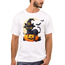 Halloween méowgique chat noir