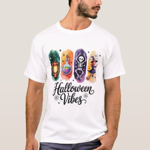 T-Shirt Halloween mignonne - Éffrayant Fri adorabl
