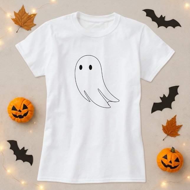 T-shirt Halloween minimes du spectre fantôme (Créateur téléchargé)