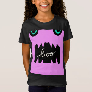 T-Shirt Halloween Monster Gros Dents Boo