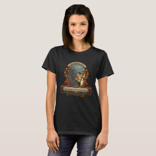 T-shirt Halloween Mummy Skeleton Drôle Citation Personnali
