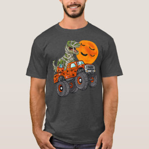 T-shirt Halloween Mummy T Re Monster Truck Boys Enfants Ad