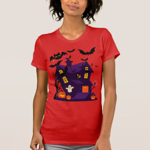 T-shirt Halloween Mystery House Tee 🏚️ 🎃
