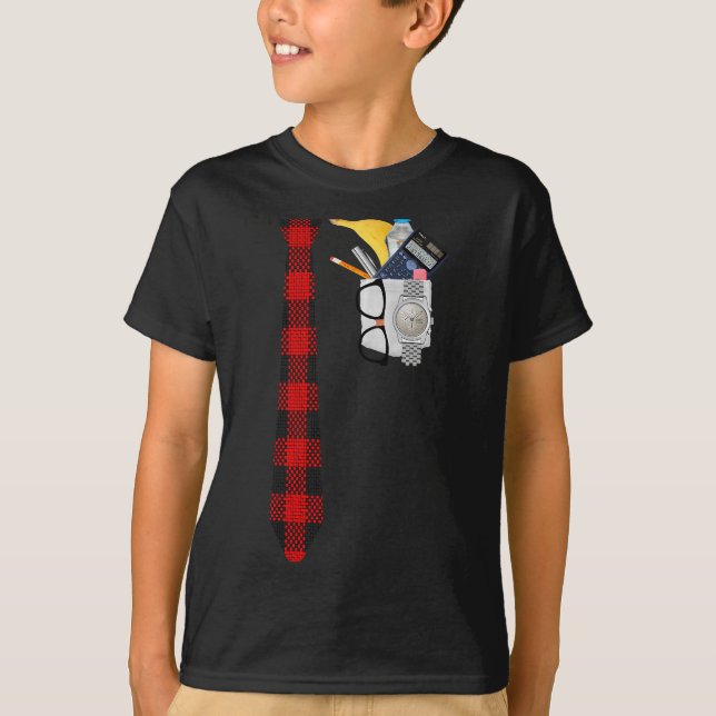 T-shirt Halloween Nerd Costume T Shirt Funny Geek Xo4u Ori (Devant)