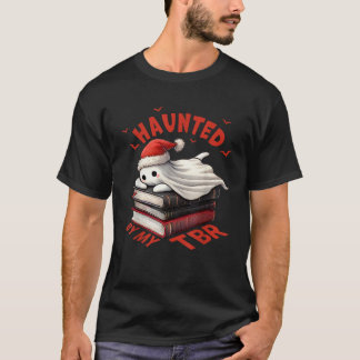 T-shirt Halloween Noël Fantôme Livre Lecture Lover Cute