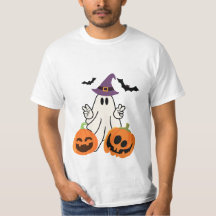 Halloween orange de l'équipage Boo