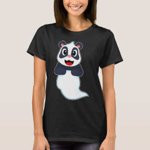 T-shirt Halloween Panda Ghost