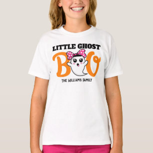 T-shirt Halloween Petit Fantôme Boo Garçon Famille Assorti