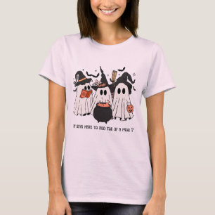 T-shirt Halloween pour femmes – Trio de sorcières