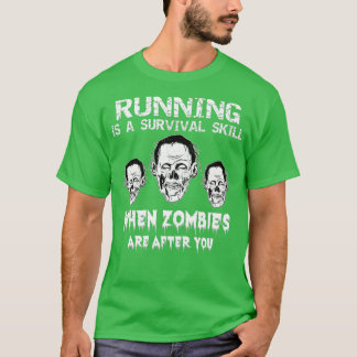 T-shirt Halloween pour les coureurs qui font du jogging