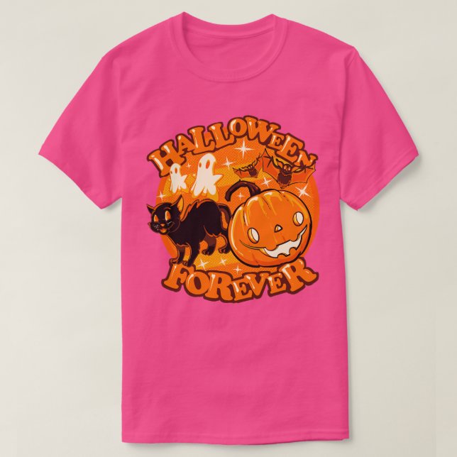 T-shirt Halloween pour toujours (Design devant)