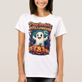 T-shirt Halloween psychédide