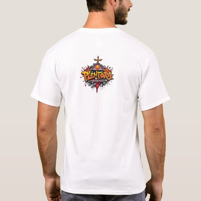 T-shirt halloween pumpkin graffiti art cool (Dos)