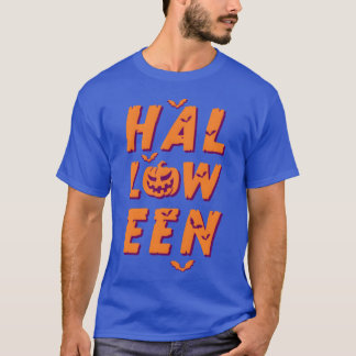 T-shirt Halloween Pumpkinrick Orreat Happy Halloween rétro