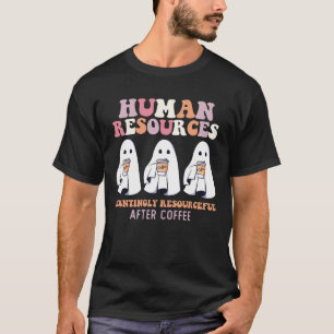 T-shirt Halloween Ressources Humaines Hauntintement Ressou