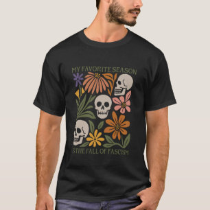 T-shirt Halloween Rétro Ma Saison Préférée est L'Automne d