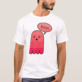 T-shirt Halloween rose Red Boo Ghost