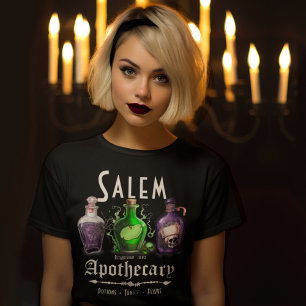 T-shirt Halloween Salem Potions appothécaires Toniques Eli