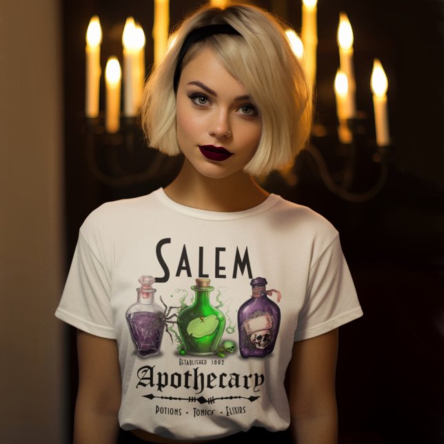 T-shirt Halloween Salem Potions appothécaires Toniques Eli (Créateur téléchargé)