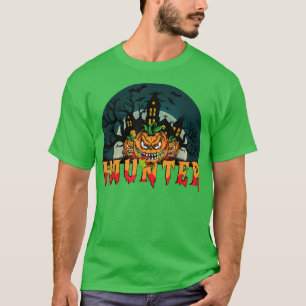 T-shirt Halloween Scary Haunter Thème Maison Haunter