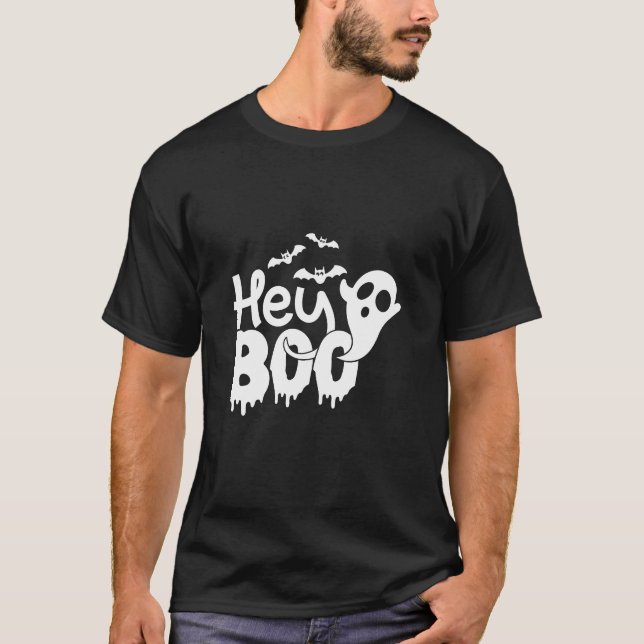 T-shirt Halloween simple et personnalisé (Devant)