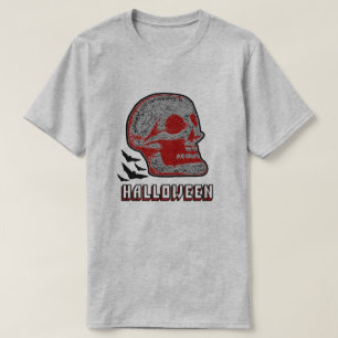 T-SHIRT HALLOWEEN SKULL R