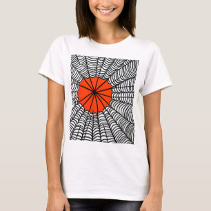 T-shirt Halloween Spider Web