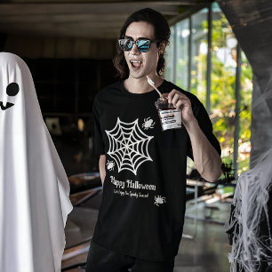 T-shirt Halloween Spiderweb personnalisé
