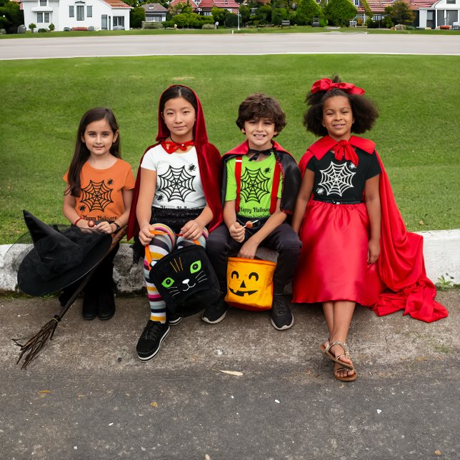 T-shirt Halloween Spiderweb personnalisé (Créateur téléchargé)