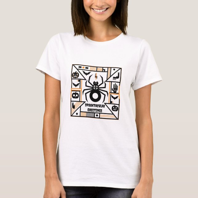 T-shirt halloween spooktaculaire (Devant)