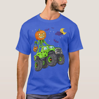 T-shirt Halloween Squelette Zombie équitation Monster Cami