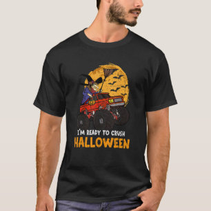 T-shirt Halloween Squelette Zombie équitation Monster Cami