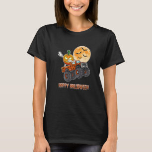T-shirt Halloween Squelette Zombie équitation Monster Cami