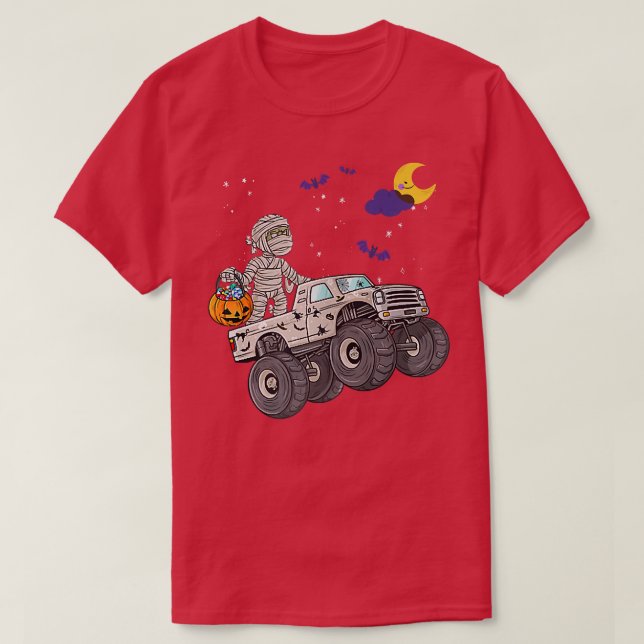 T-shirt Halloween Squelette Zombie équitation Monster Cami (Design devant)