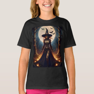 T-shirt Halloween Steampunk Forest Witch