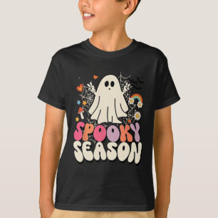 T-shirt Halloween Super Boom fantôme Hommes Éffrayants Enf