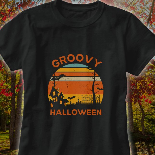 T-shirt Halloween Super vintage (Créateur téléchargé)
