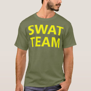 T-shirt Halloween SWAT Team Police Tactical Kids Boys