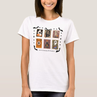 T-shirt Halloween Timamp Éffrayant carte postale Ghost Ske