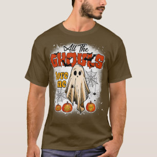 T-shirt Halloween Toutes les Ghouls m'aiment Drôle 1188