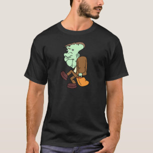 T-shirt Halloween traite Frankenstein