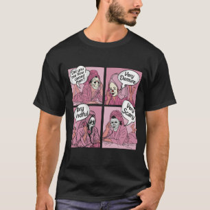 T-shirt Halloween Très Demure Très Attention Très Effrayan