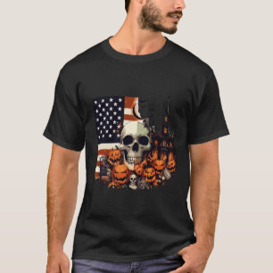 T-shirt Halloween usa United states