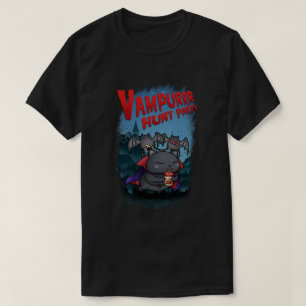 T-shirt Halloween Vampire Cat Vampurr